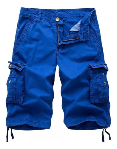 Pantalones Cortos Cargo De Talla Grande Para Hombre