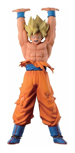 Figura Goku Súper Sayayin Dragon Ball Z 24cms Genkidama