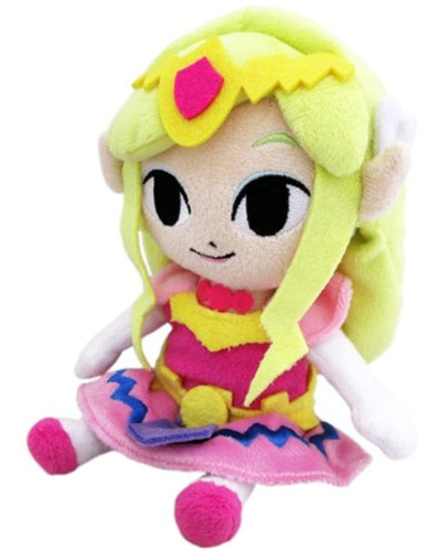 Peluches  plush  princess Zelda  8'' (nintendo)