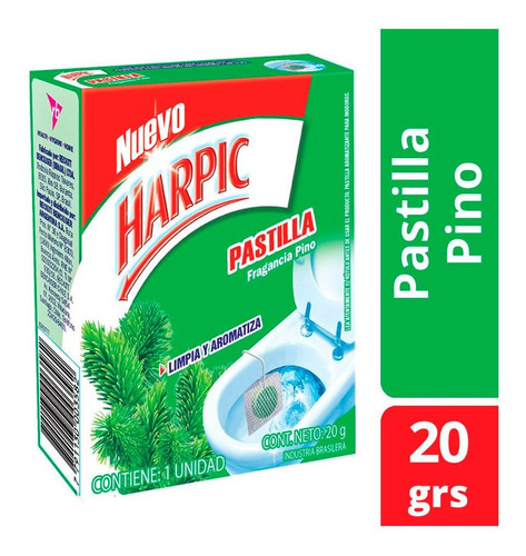 Harpic Pastilla Para Inodoro Pino