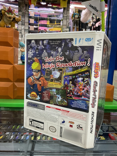 Naruto Clash Of Ninja Revolution Nintendo Wii (Reacondicionado)