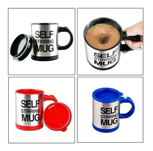 Taza Mezcladora Automática Para Café Te Leche Jugos Portátil