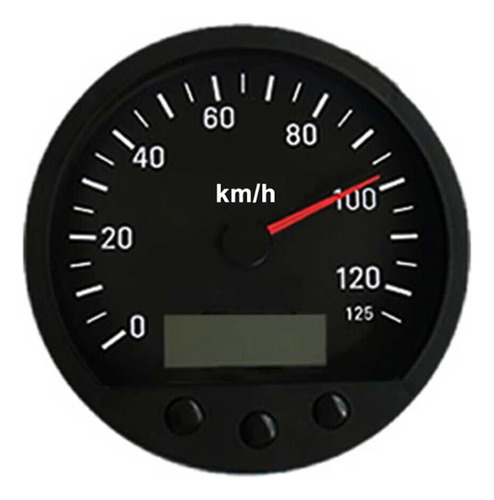 Odómetro Universal 0-125 Km/h Del Velocímetro Del Camión