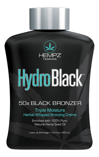 Hempz Hydroblack 50x Black Bronzer - Loción Hidratante A B.