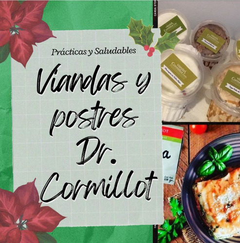 Viandas Light Cormillot Ricas Y Saludables  40 Comidas