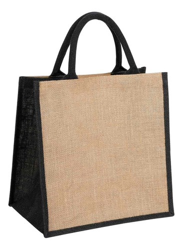 5 Bolsas De Yute Sagres Interior Plastificado Ecologica 