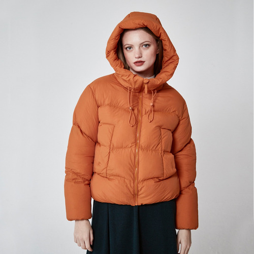 Campera Puffer Juno Orange