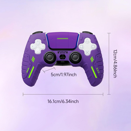 Js Funda Protectora De Silicona Suave Para Mando Ps5, Color