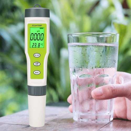 Imagen 2 de 4 de 3 En 1 Ph Ec Temp Multiparametro Probador Calidad Del Agua