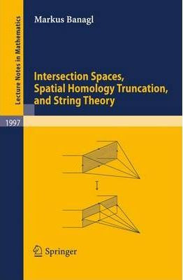 Libro Intersection Spaces, Spatial Homology Truncation, A...