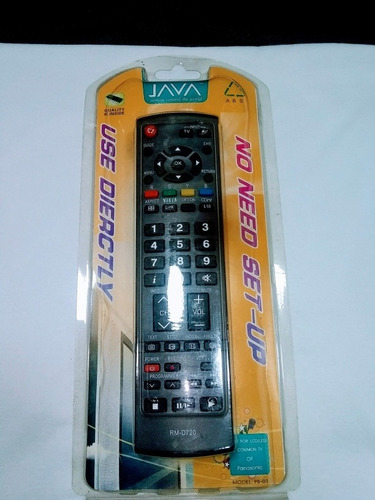 Imagen 2 de 3 de Control Remoto Tv Panasonic Lcd Led Con Pilas