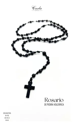 Rosario De Piedra Volcánica