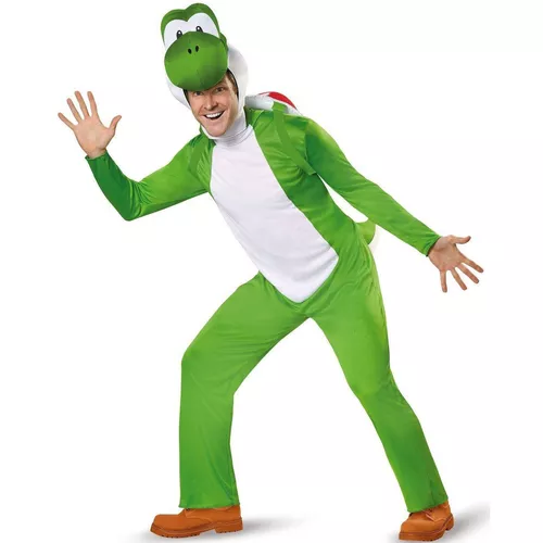 Disfraz Para Adulto De Yoshi Super Mario Talla 2x Halloween