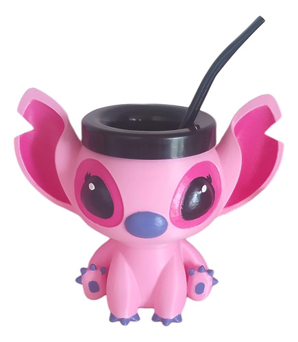 Mate De Stitch Con Cuerpo - 3d