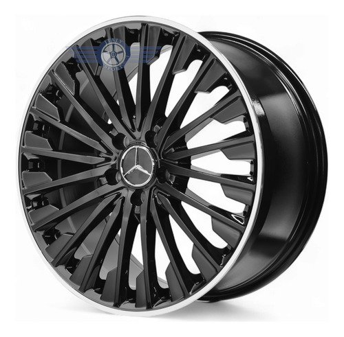 4 Rines 19 Deportivos 5-112 Mercedes Benz Audi Vw Leon Cupra Machine Black