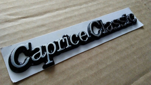 Emblema Caprice Classic Metalico Sin Adhesivo