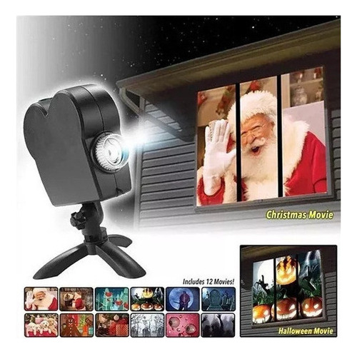 Proyector De Luz Holográfica De Navidad De Halloween