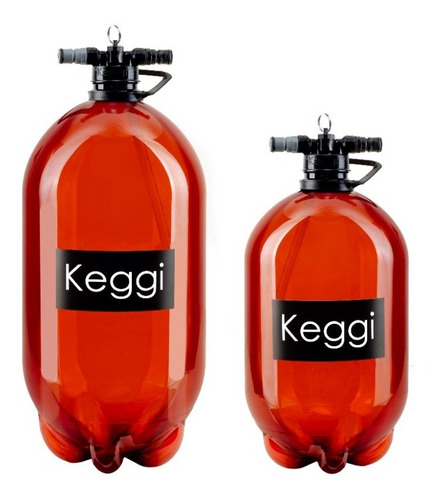 Imagen 4 de 4 de Chopera P/cerveza Keggi Original 10l Para Co2 C/regulador 1k