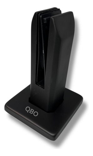 Mini Poste 16cm Acero Inox P/ Vidrio Piletas Balcones Qbo Color Negro