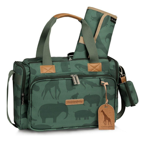 Bolsa Anne Safari - Masterbag Verde 38cm X 25cm X 15cm