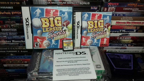 Big League Sports Summer De Nintendo Ds,funcionando.