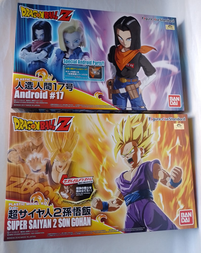 Dragon Ball Z Super Saiyan Gohan Y N 17 Figure-rise Standard (Usado)