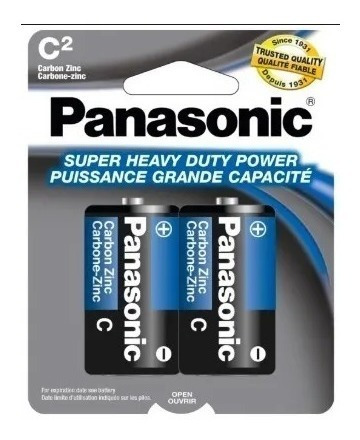 Baterias Panasonic Size C Caja De 12 X 2 Und
