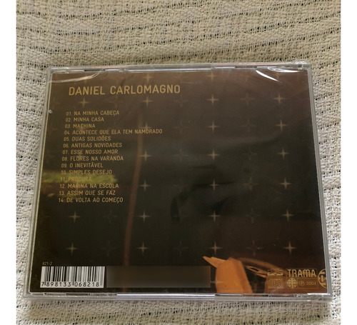 Cd Daniel Carlomagno Minha Cabeça 1 Edição 2004 Raro Lacrado