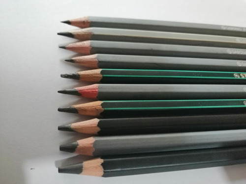 Lapiz Para Dibujo Todas Las Graduaciones Bosquejos 21 Piezas
