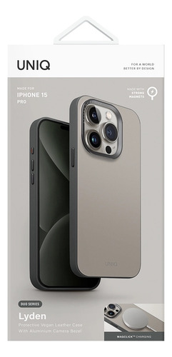 Funda Protectora iPhone 15 Pro Lyden Duo Magclick Uniq