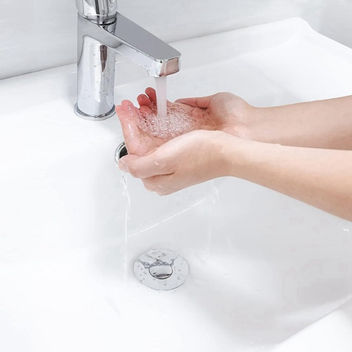 Tapón Para Lavabo De Baño De 1,3 A 2,1 Pulgadas, Filtro De D