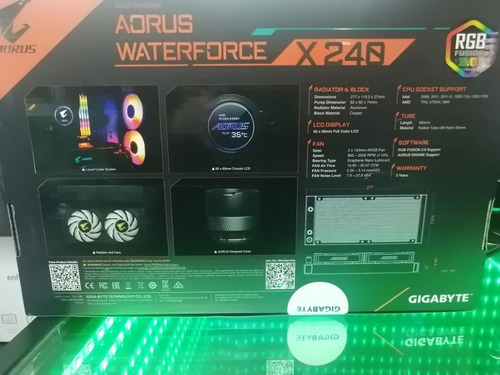 Imagen 5 de 6 de Refrigeracion Liquida Gigabyte Aorus X240
