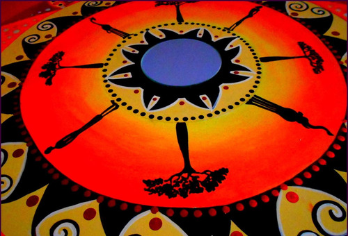 Cuadros De Mandalas Decorativos Pintados A Mano - Manjula