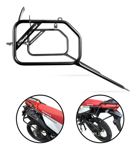 Afastador Alforge Carenagem Traseira Xr 300l Tornado Gbs