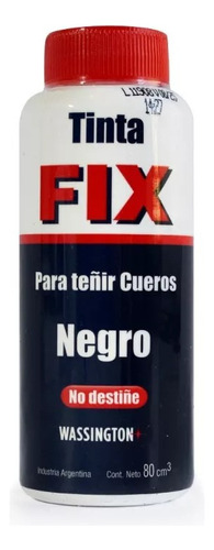 Tinta Wassington Fix Para Teñir Cuero 