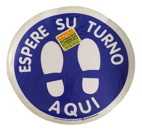 Señal Seg Turno 30x30cm Alto Transito Seven