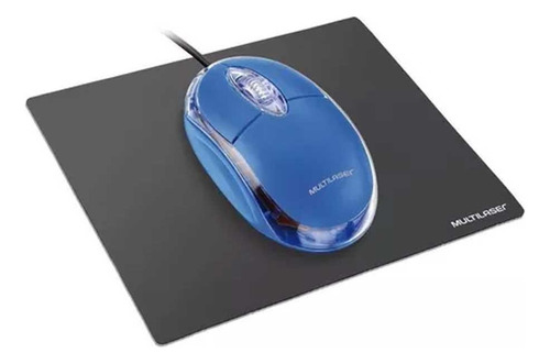 Mouse Pad Multilaser Slim Ac027 - Preto