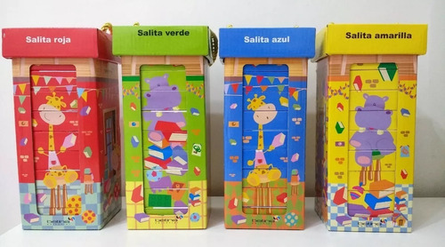 Imagen 7 de 8 de Lote 10 Libros Para Bebe Los Bloques Del Hipopotamo Amarillo