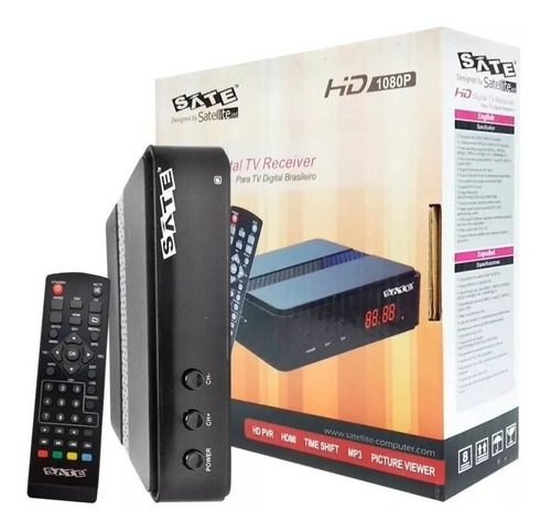 Sintonizador Tv Digital Terrestre Isdbt Full Hd Hdmi Usb