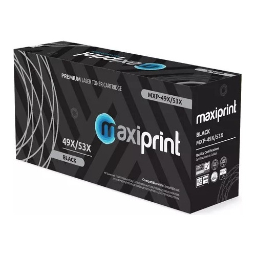 Toner Maxiprint Compatible Hp 49x/53x Negro 