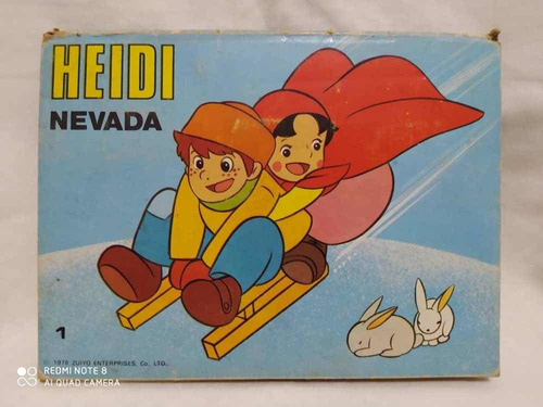 Libro Infantil Heidi Nevada Con Figuras Desplegables Pop Ups