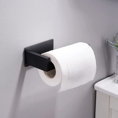 Soporte De Papel Higiénico Autoadhesivo De Acero Inoxidable