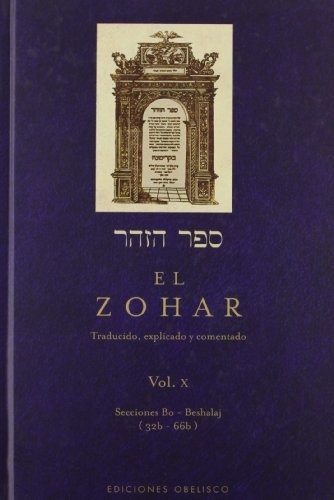 Libro : El Zohar, Vol. 10 (zohar, 10) - Bar Iojai, Rabi...