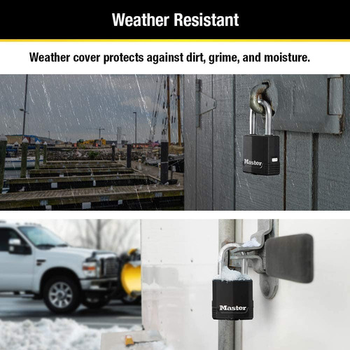 Imagen 6 de 7 de 2 Candados Master Lock Magnum Heavy Duty M115xtlf