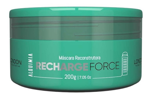 Máscara Recharge Force London Cosmétcicos 200g