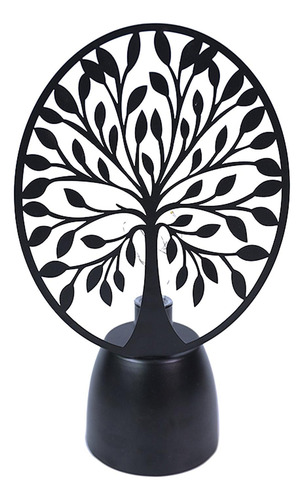 Lámpara De Mesa Con Luz Nocturna De Hierro, Decoración De