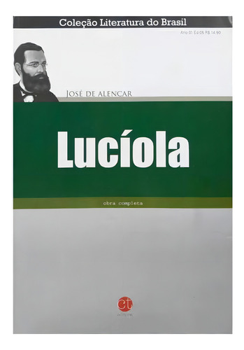 Lucíola, De José De Alencar. Editora Ct Em Português