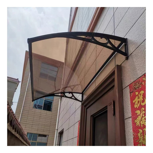 Hunm Toldo Curvado Para Lluvia Puerta Ventana Proteccion Uv