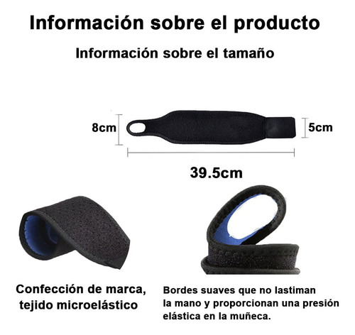 Muñequeras De Soporte, 2pack Muñequera Deportivas,