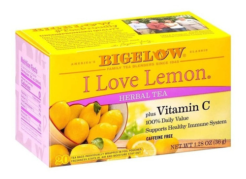 Bigelow Te De Hierbas Vitamin C